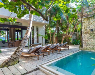 10 BR Beach Villa in the heart of Tulum Hotel Zone