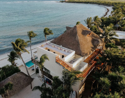 Eco-conscious 8BR beach home with striking ocean views